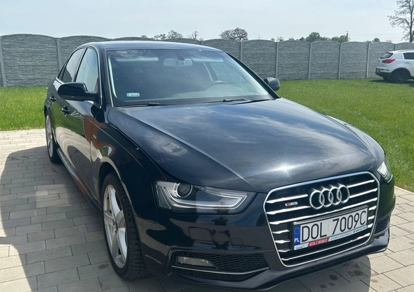 Audi A4 cena 54400 przebieg: 98000, rok produkcji 2015 z Miastko małe 106